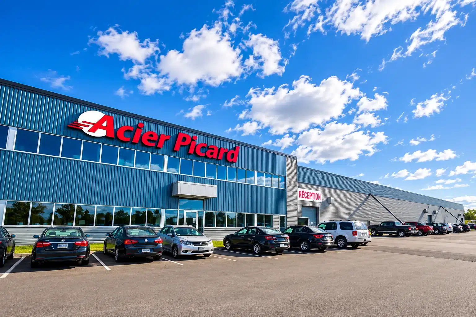 Acier Picard — Varennes, réalisation de Constructions M